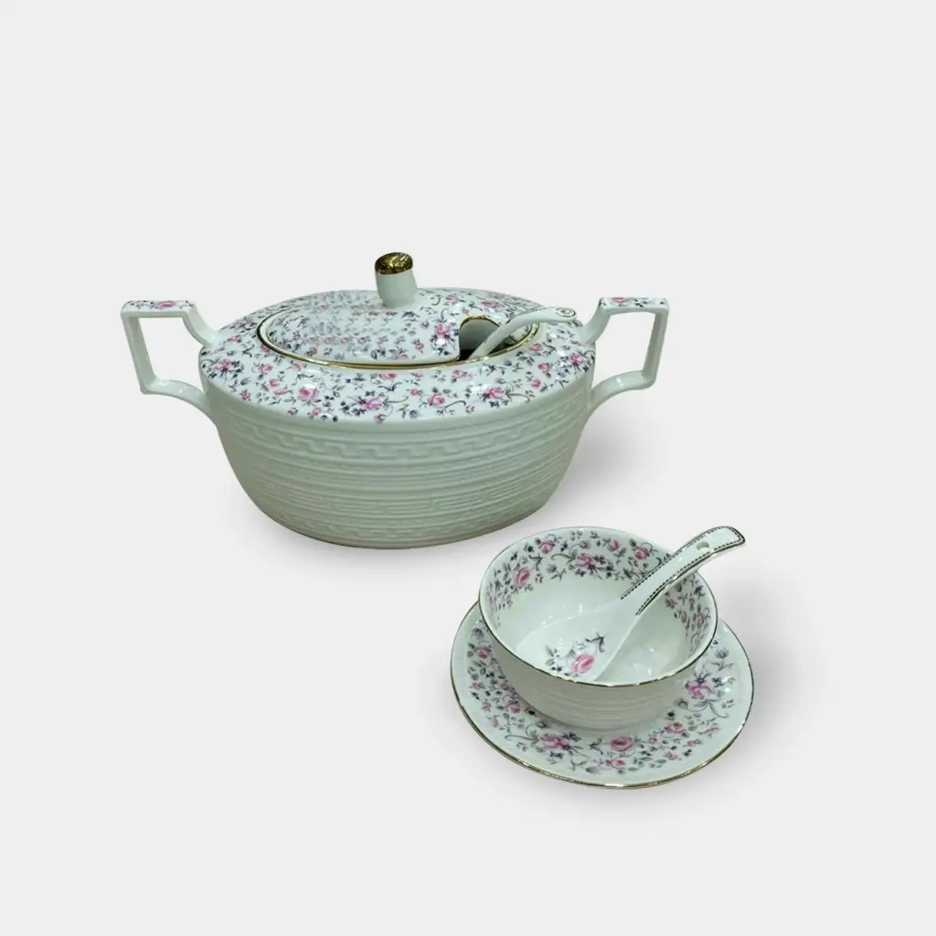 [6402] One More Royal Venice Soup Set 23pcs 